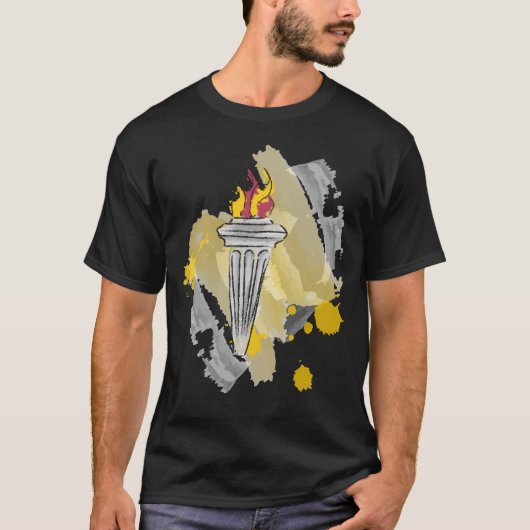 T-shirt Flamme Brigitte (Devant)