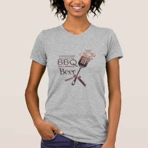 T-shirt Flamme Cute BBQ Prévision Tee