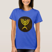 T-shirt Flamme de Menorah (Devant)