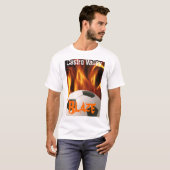T-shirt Flamme de vallée de Castro (Devant entier)
