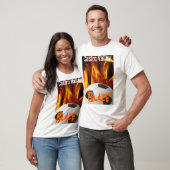 T-shirt Flamme de vallée de Castro (Unisexe)