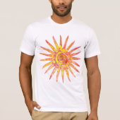 T-SHIRT FLAMME DU SOLEIL DE KORU (Devant)