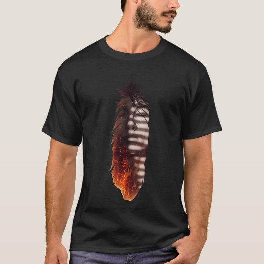 T-shirt Flamme Éternelle (Devant)