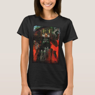 T-shirt Flamme Éternelle Art Original Goth Mixte Média