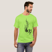 T-shirt flamme impaire (Devant entier)