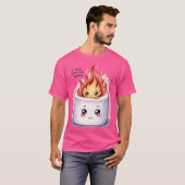 T-shirt Flamme timide (Devant entier)