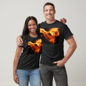 T-shirt Flammes (Unisexe)