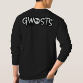 T-shirt Flammes de Gwosts pour hommes à manches longues (Dos)