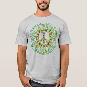 T-shirt Flammes de la Paix carré