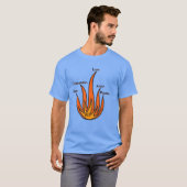 T-shirt "Flammes de l'émotion" - Conception incend (Devant entier)