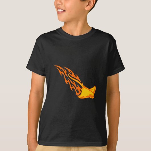 T-shirt Flammes de rayon de Sting (Devant)