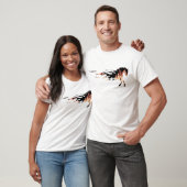 T-shirt Flammes du cheval, Logo du cheval, Cheval (Unisexe)
