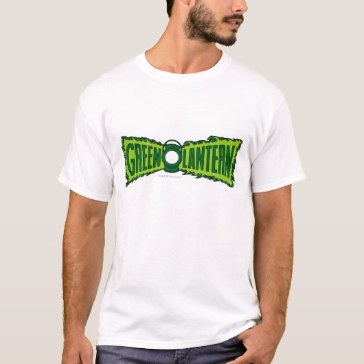 T-shirt Flammes du logo vert (Devant)
