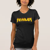 T-shirt Flammes Femboy (Devant)