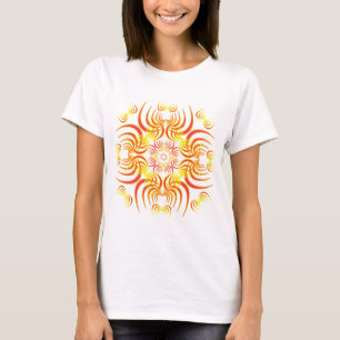 T-shirt Flammes Spikes
