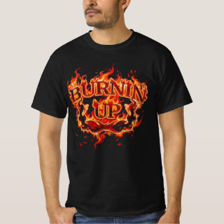 T-shirt Flammes Vintage Brûlantes