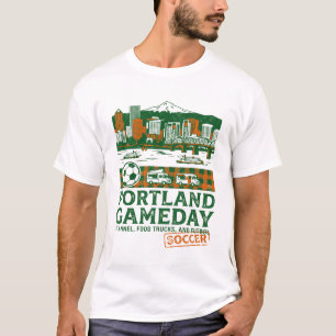 T-shirt Flanelle de jour de match de Portland Camions de n