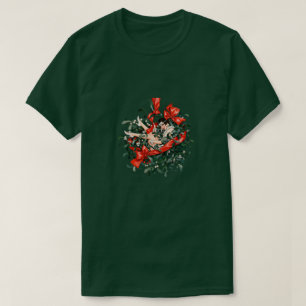 T-shirt Flapper des années 1920 sous le gui