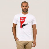 T-shirt Flaque d'huile de Golfe (Devant entier)