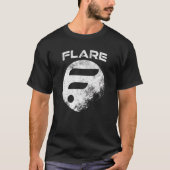 T-shirt Flare Network Spark Token Ripple Coin Xrp Grand li (Devant)