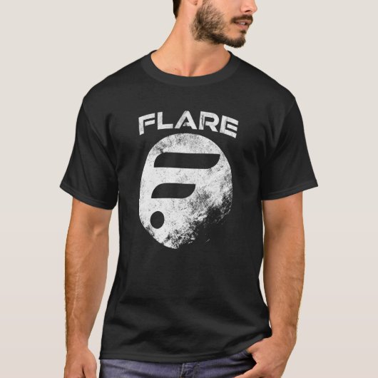 T-shirt Flare Network Spark Token Ripple Coin Xrp Grand li (Devant)