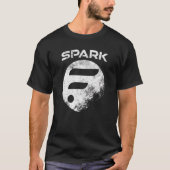 T-shirt Flare Network Spark Token Ripple Coin Xrp Grand li (Devant)
