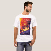 T-shirt Flares Of Fury Poster, Au Microscopii. (Devant entier)