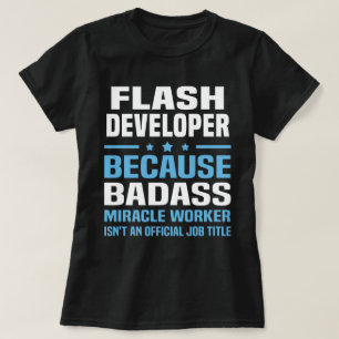 T-shirt Flash Developer