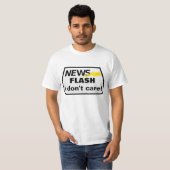 T-shirt Flash d'informations (Devant entier)