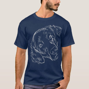 T-shirt Flat coated retriever 