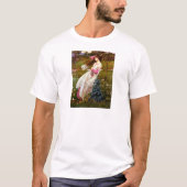T-shirt Flat Coated Retriever 2 - Anémones (Devant)