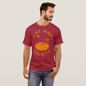 T-shirt Flat Mars Society Flat Earth Universe Sci-Fi (Devant entier)