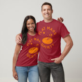 T-shirt Flat Mars Society Flat Earth Universe Sci-Fi (Unisexe)