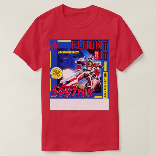 T-SHIRT FLAUNT IT 1986 (Design devant)