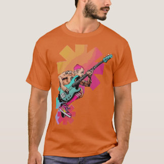 T-shirt Flea Member Rd Hot Chili Peppers