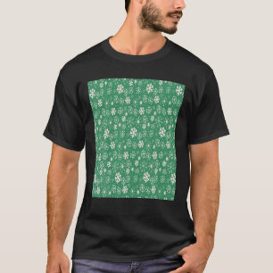 T-shirt Fléau De Neige Tiré À La Main Blizzard Avec Arrièr