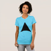 T-shirt Flèche à trois côtés (Devant entier)