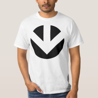 T-shirt flèche bas.