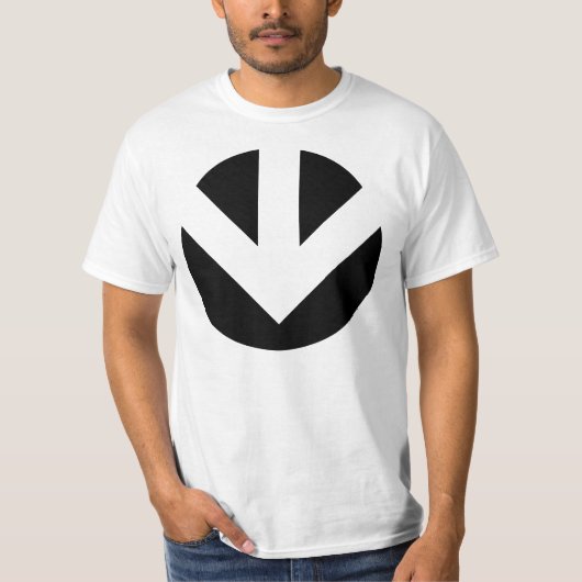 T-shirt flèche bas. (Devant)
