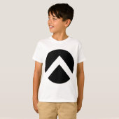 T-shirt Flèche circulaire Chevron (Devant entier)