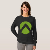 T-shirt Flèche circulaire Chevron (Devant entier)