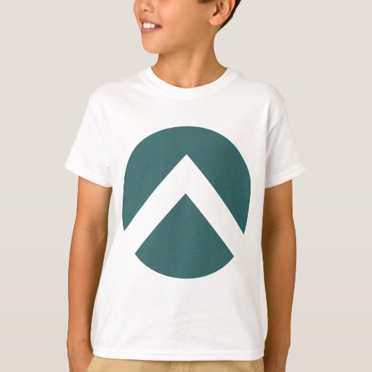 T-shirt Flèche circulaire Chevron (Devant)
