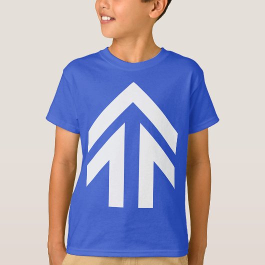 T-shirt Flèche creux (Devant)