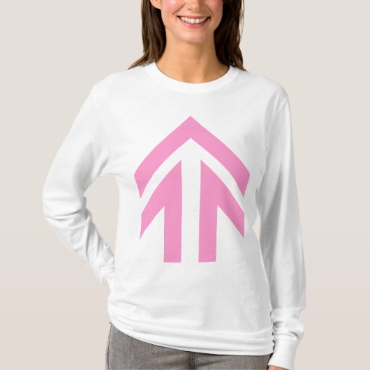 T-shirt Flèche creux (Devant)