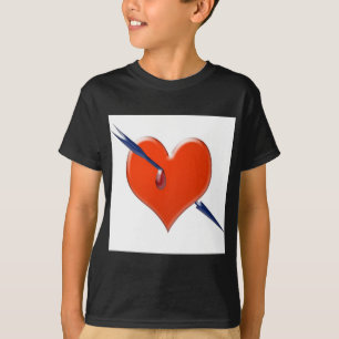 T-shirt Flèche dans le coeur