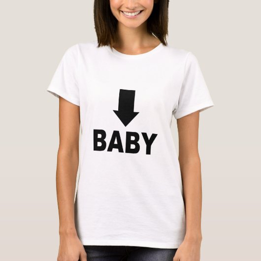 T-shirt Flèche de bébé (Devant)