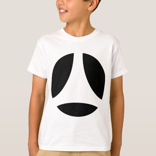 T-shirt Flèche de boule de courbe (Devant)