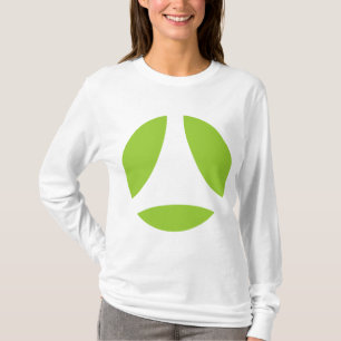 T-shirt Flèche de boule de courbe
