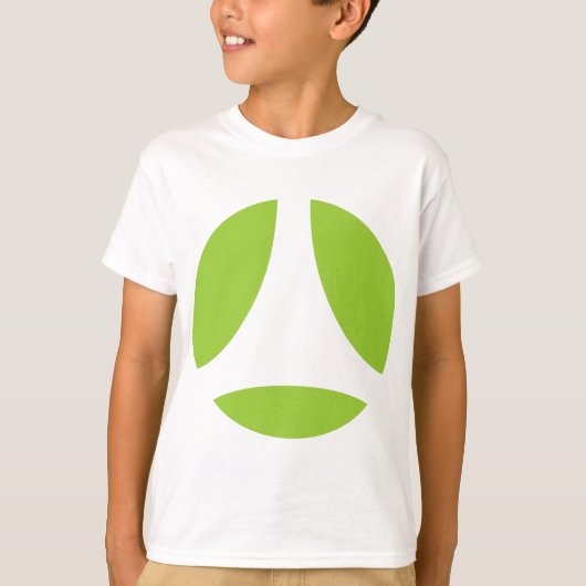 T-shirt Flèche de boule de courbe (Devant)