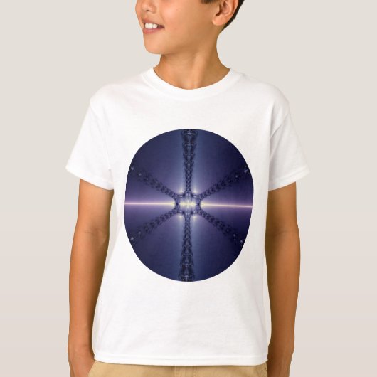 T-shirt Flèche de neige bleue (Devant)